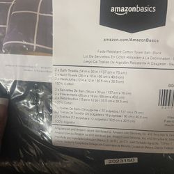 Amazon Basics Towel Set 