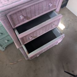 Pink dresser - $40