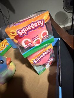 Squeeezy peach and duck