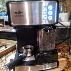 LIKE NEW!! MR. COFFEE CAFE BARISTA 