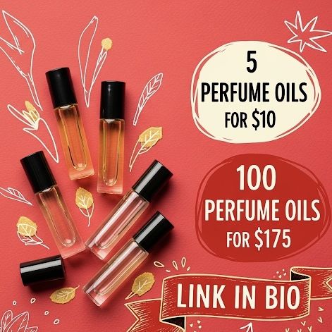 5 Perfume Oils For $10 DM For List