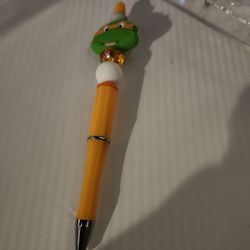 Beaded Pen Turtle
