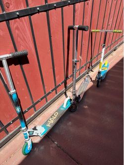 3 scooters all in good condition all for $45