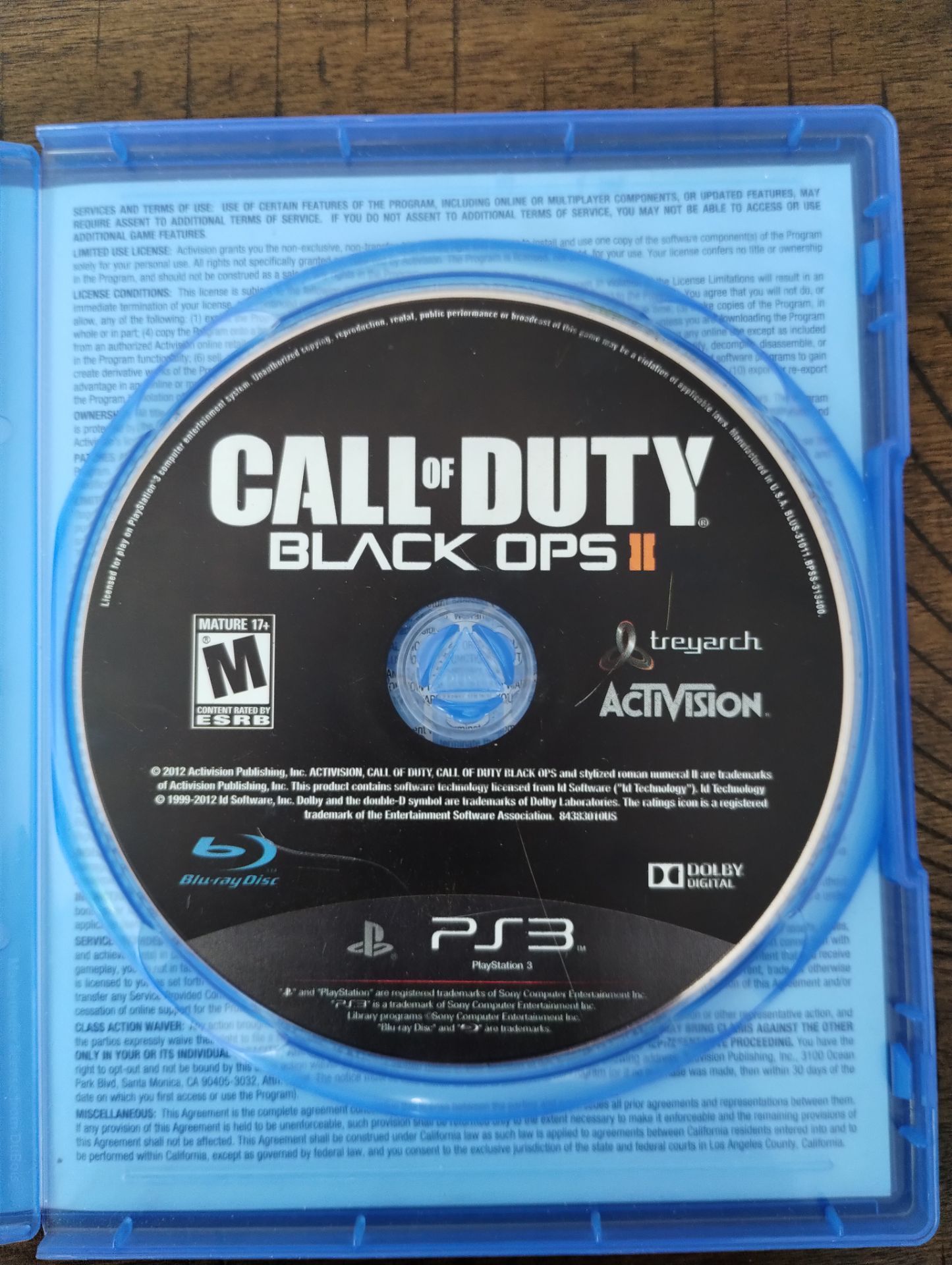 Call Of Duty Black Ops 2 PlayStation 3