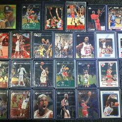 25 Michael Jordan Card Lot Mint Condition 