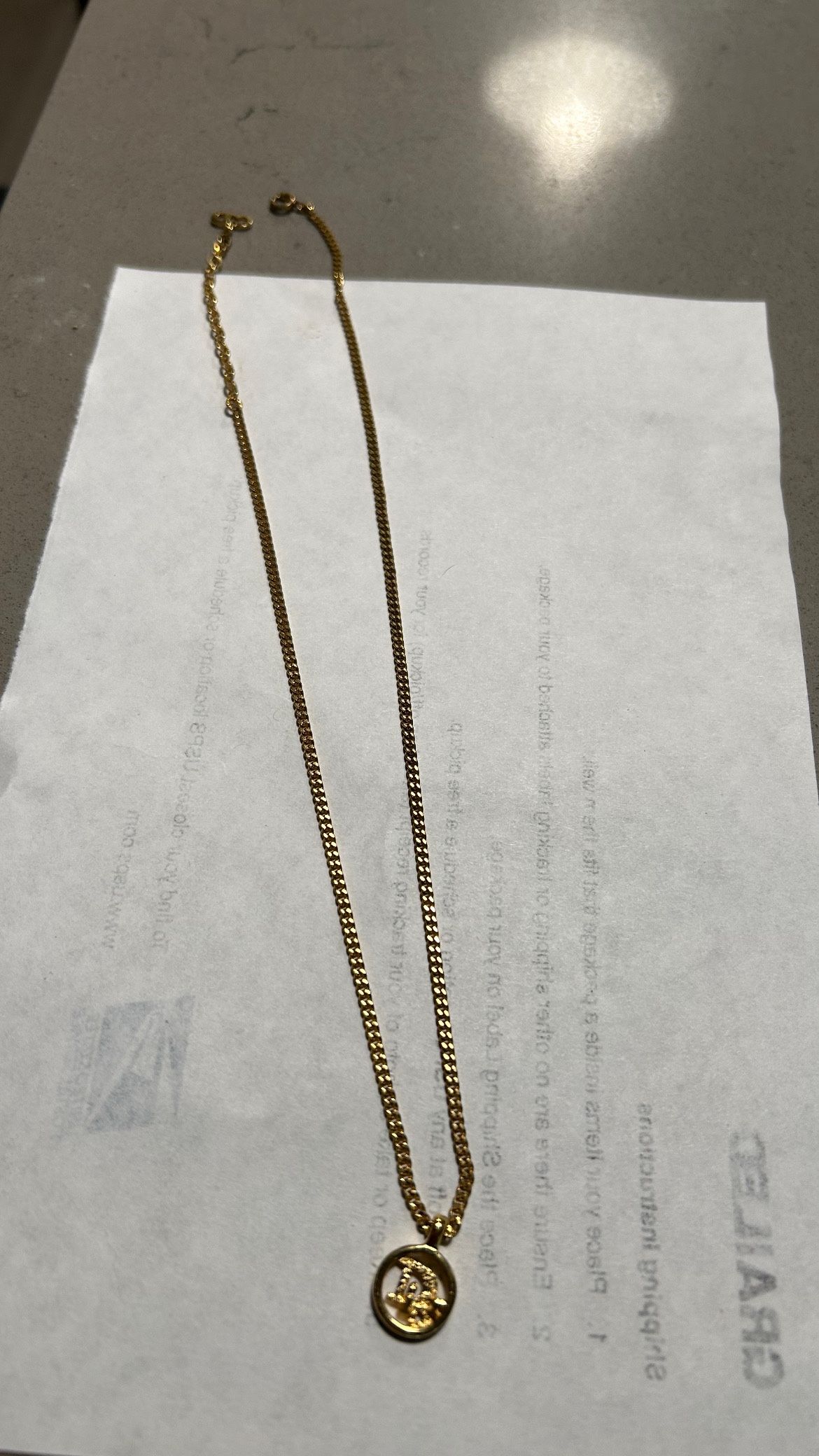 Authentic Christian Dior Woman’s Necklace