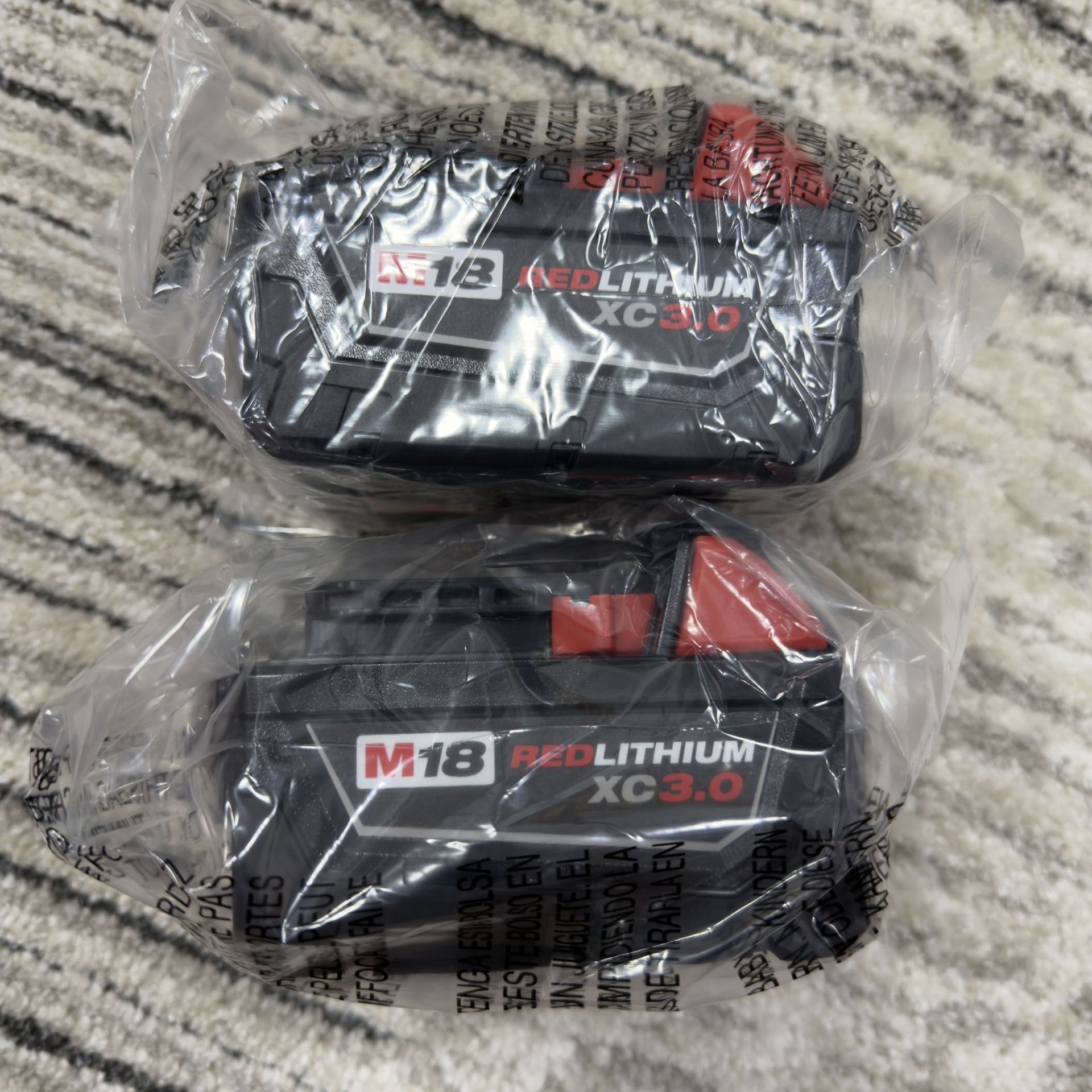 Milwaukee 3.0 Batteries Set Of 2