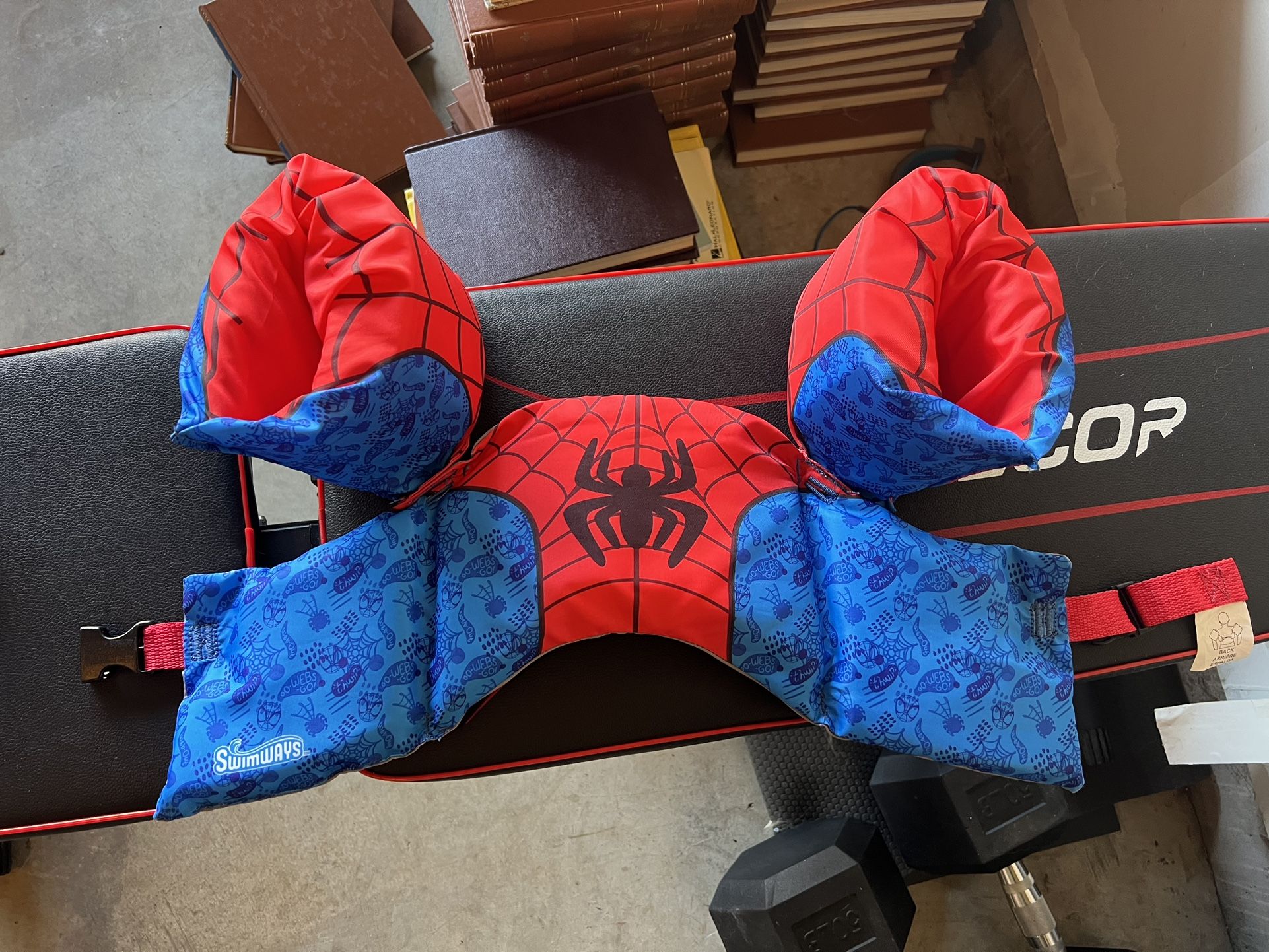 Swimways Spider-Man Swim Trainer Life Jacket 70
