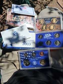 Unites states mint presidential coin set 1$