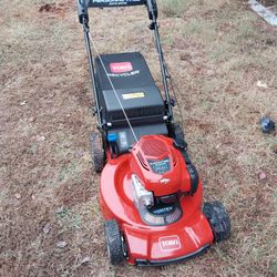 Brand New Toro Self Propelled 22 Inch Push Mower Located In Southmont NC 