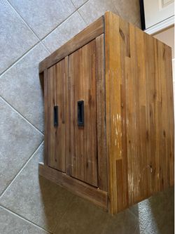 Nightstand with storage