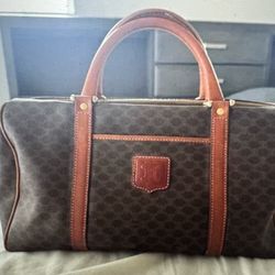 Authentic EUC Celine Boston Macadam Bag