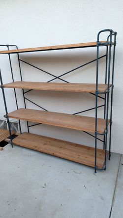 Cedar book shelf