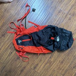 Hiking back pack with camel back