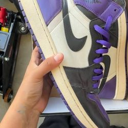 Jordan 1 High Court Purple 1.0 *Used* *Size 13*