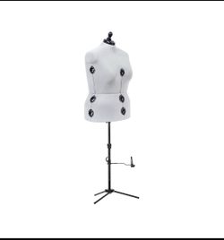 Dritz Twin-Fit Full-Figure Adjustable Dress Form Female Clothing Mannequin