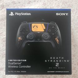 DEATH STRANDING 2 ON THE BEACH LIMITED EDITION DUALSENSE $110.00 EACH 