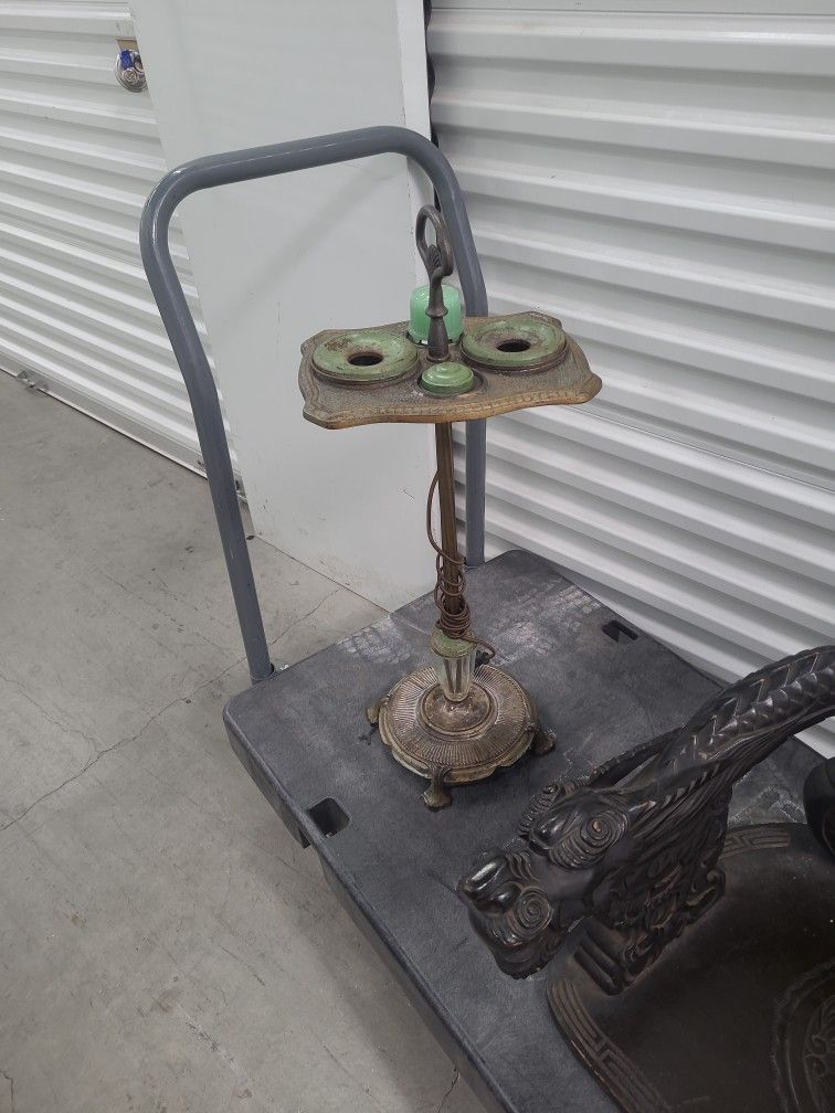 Antique Ashtray Stand