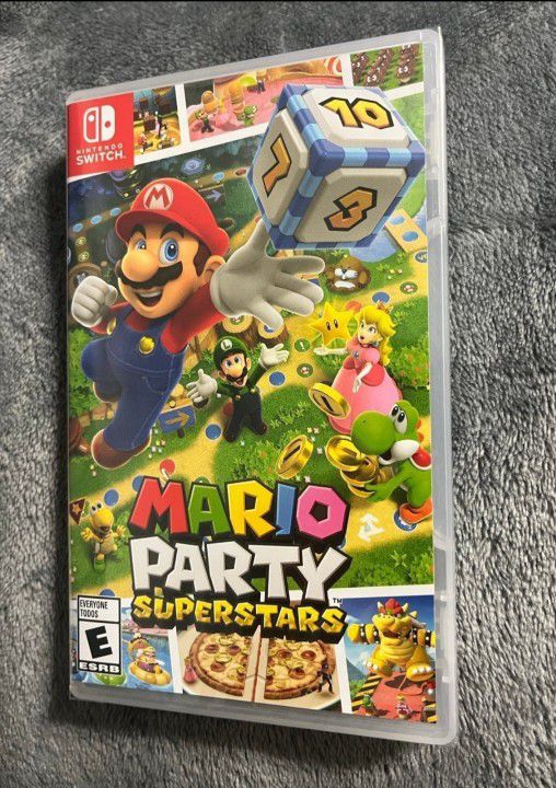 Mario Party Superstars for Nintendo Switch Game - New Not Opened Sealed 