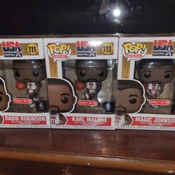 Funko Pop USA dream Team