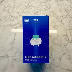 TTC x WOOTING KOM RGB Linear Medium Analog Magnet x90 Switch - NEW IN BOX
