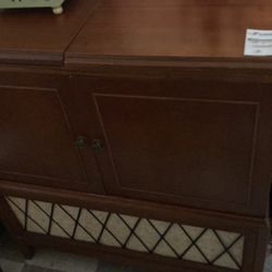 Antique Record Player Cabinet