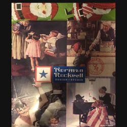 New Norman Rockwell set of 4 puzzle tin 