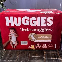 Huggies Little Snugglers Size 1 - 84 Count 