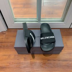 Balenciaga Men’s Slides With Box 2026 New