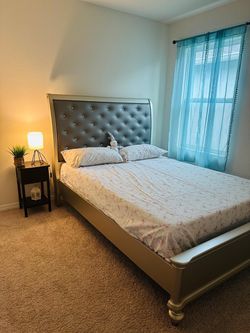 Moving Sale: Queen Bed + Mattress (Priced to Sell)