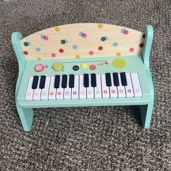 Wooden Toy Piano 