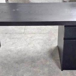IKEA Black Desk