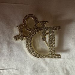 D-i-O-R Brooch