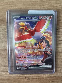 Pokemon Destined Rivals Ethan’s Ho Oh Ex