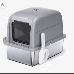 Meowant Stainless Steel Cat Litter Box - LB02. X(352)