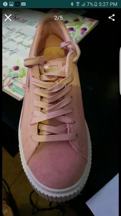Puma suede shoes