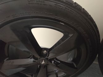 Mustang Wheels with tires and tpms sensors available.