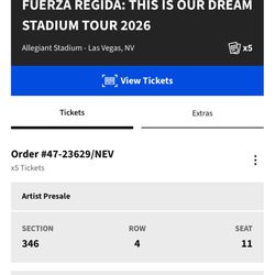 Fuerza Regida Tickets 