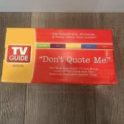 Don’t Quote Me Game