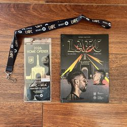 LAFC v Miami Commerative Home Opener Ticket 2/21/2026