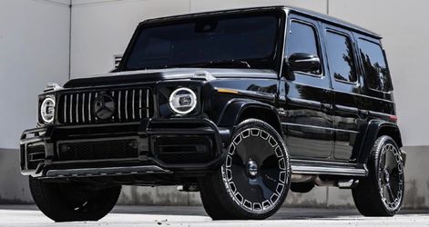 24” GIOVANNA Dicotto Black Machine WHEELS with TIRES fits Mercedes GWagon G63 G550 g55