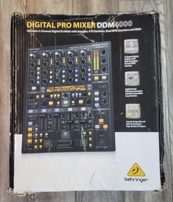 Behringer DDM4000 5-channel Digital DJ Mixer
