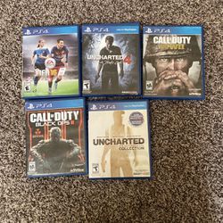 PS4 Games 5 Games 