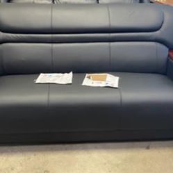 Leather Sofa 77”