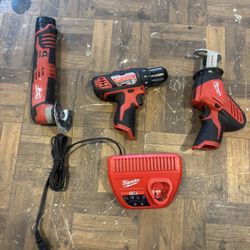 Milwaukee M12 12V Cordless Combo Kit – Professional Grade 