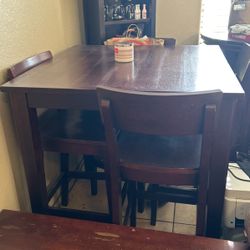 World Market Wood Bar Table