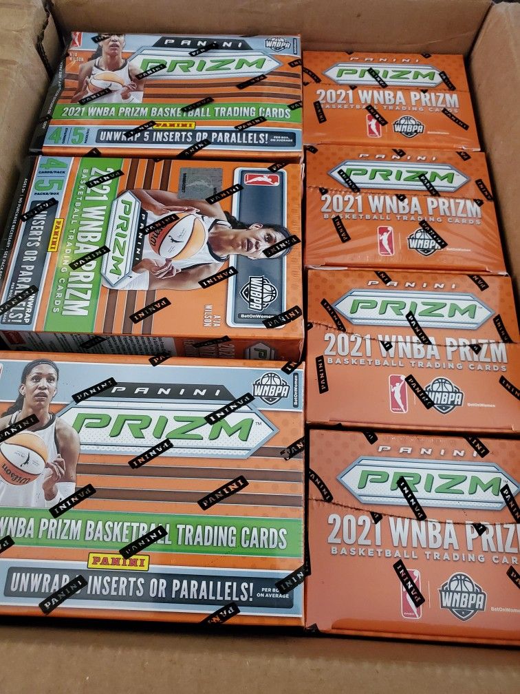 2021 WNBA Prizm Blaster Box Sealed Qty. 10