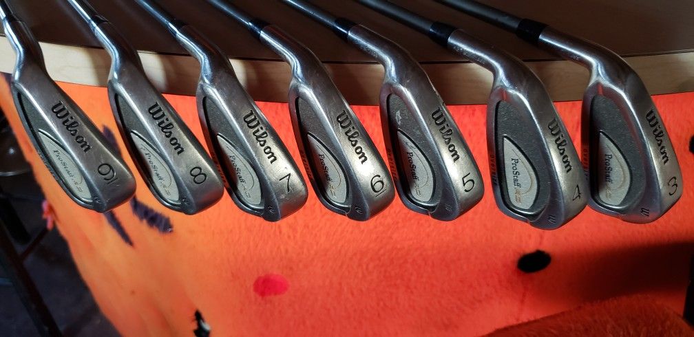 Wilson Pro Staff Oversized Irons LH