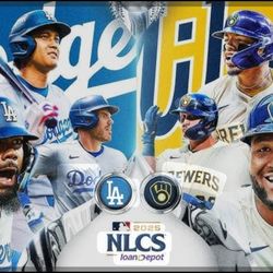 Dodgers NLCS Vs Brewers Friday Oct 17th 