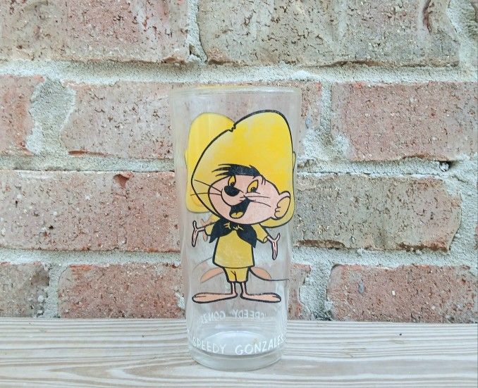 Vintage Pepsi/Warner Bros. "Speedy Gonzalez" Glass